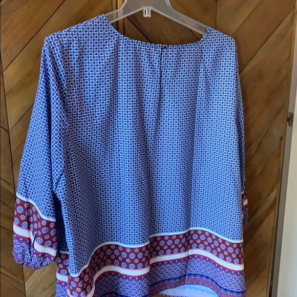 Multi pattered blouse - Picture 4 of 4